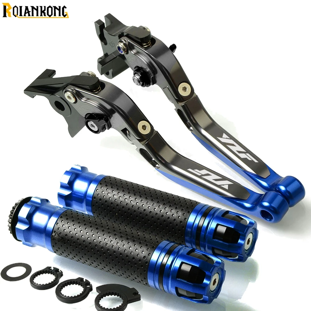 Мотоциклетная ручка тормоза YZF LOGO CNC Motor сцепления для YAMAHA FZ1 YZFR6 YZFR1 YZF-R1 R1 YZF-R125 YZF-R25 и др.