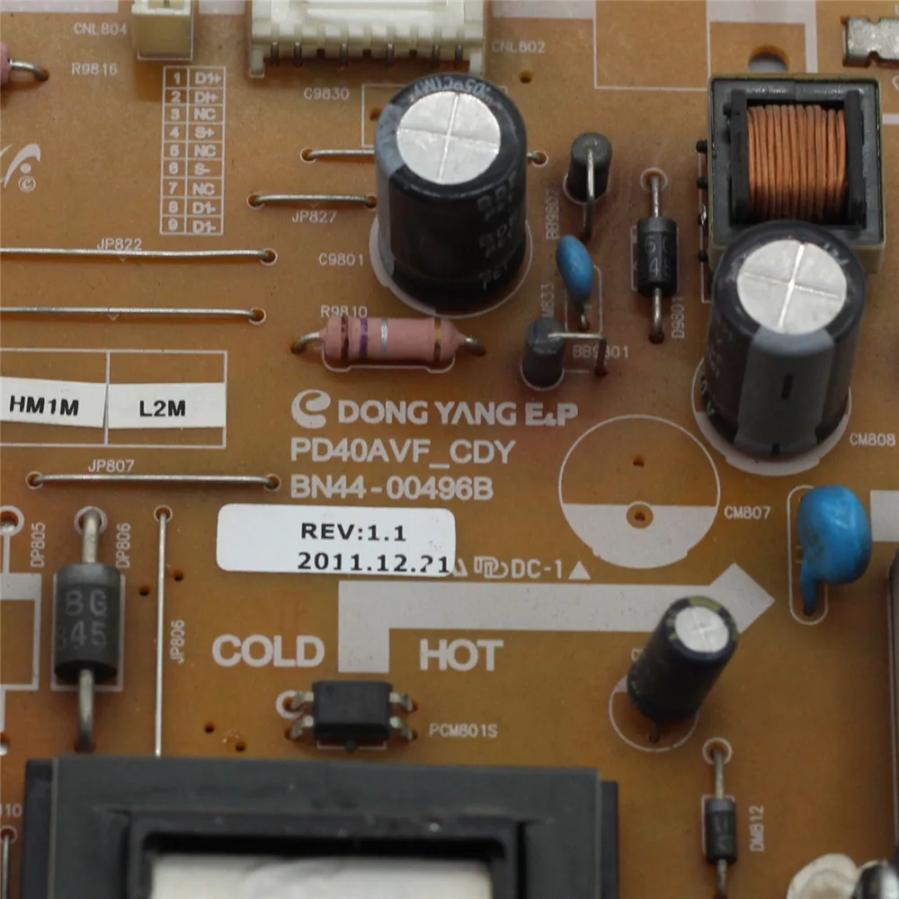 Плата электропитания PD40AVF_CDY для телевизора Samsung оригинальная плата PD40AVF CDY BN44 00496B