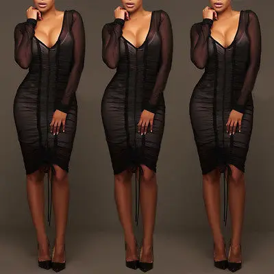 Сексуальное летнее женское облегающее платье без рукавов для вечеринки