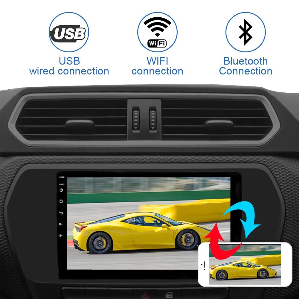Автомагнитола 2 Din Android 9 0 универсальная для Volkswagen Nissan Hyundai Kia Honda Toyota Ford