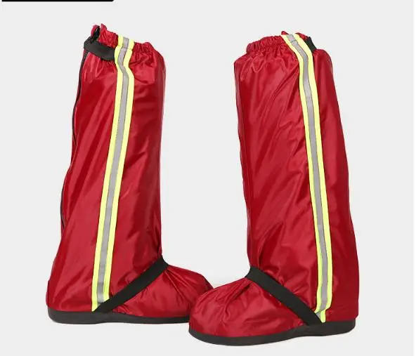 Ткань Оксфорд обувь для мужчин и женщин водонепроницаемый дождь утолщение