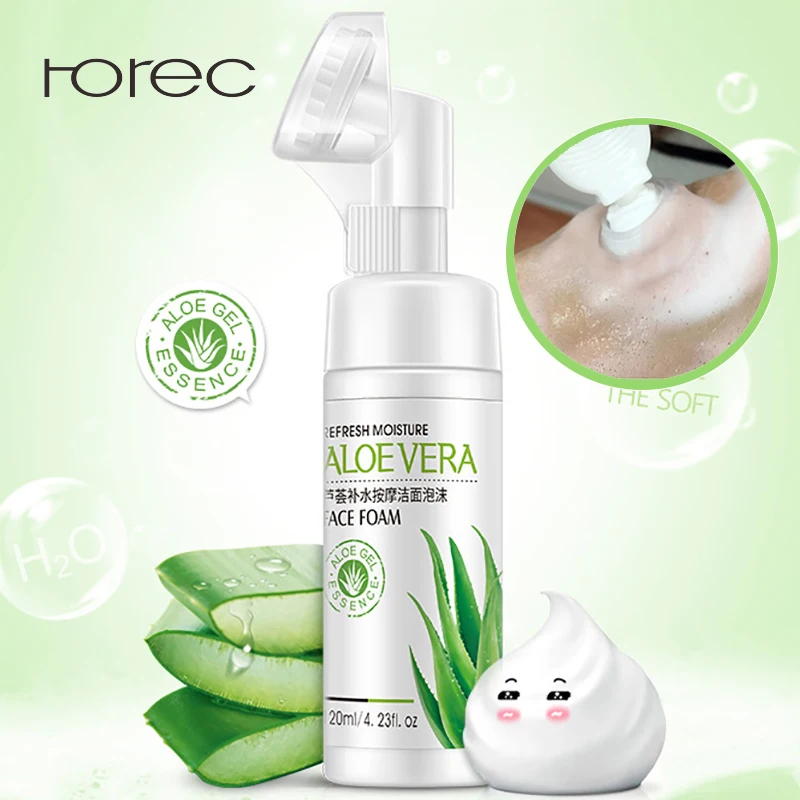 Массажер для лица ROREC пенка очищения Очищающая щетка лечения акне контроль