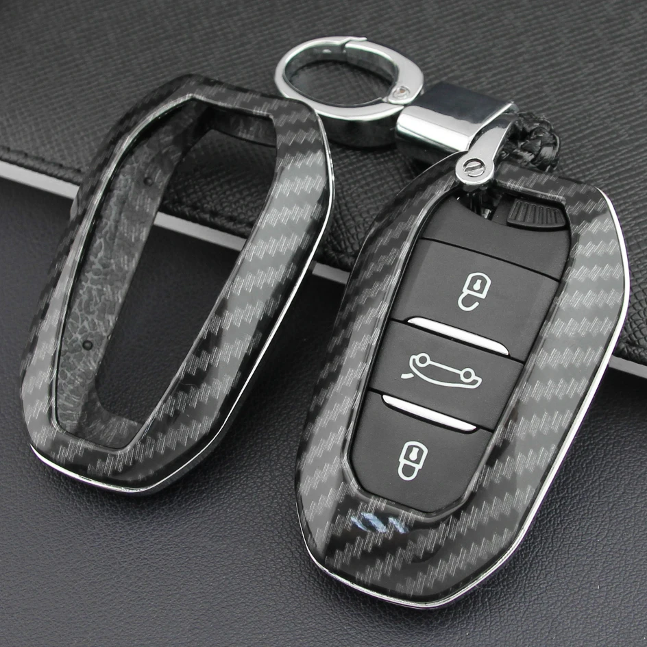 Чехол для ключей Peugeot 508 3008 5008 Citroen C3 C5 Aircross Grand C4 Picasso DS 4S 5 3 7 Crossback DS3 DS5 DS7|Футляр