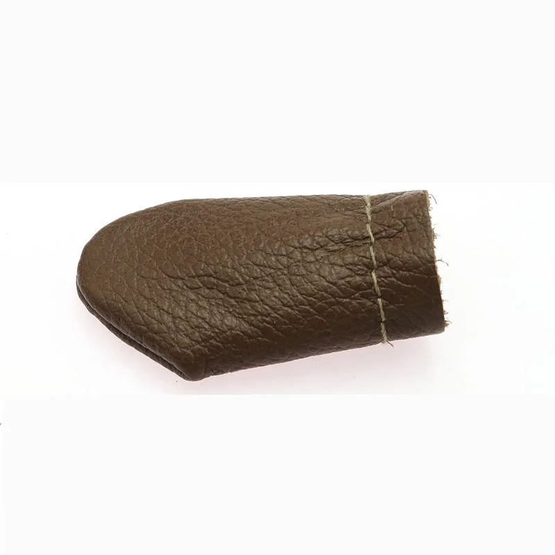 4 Pairs Needle Felting Faux Leather Thimble Cover Finger Protectors Tools for Hand Craft Sewing Working DIY | Дом и сад