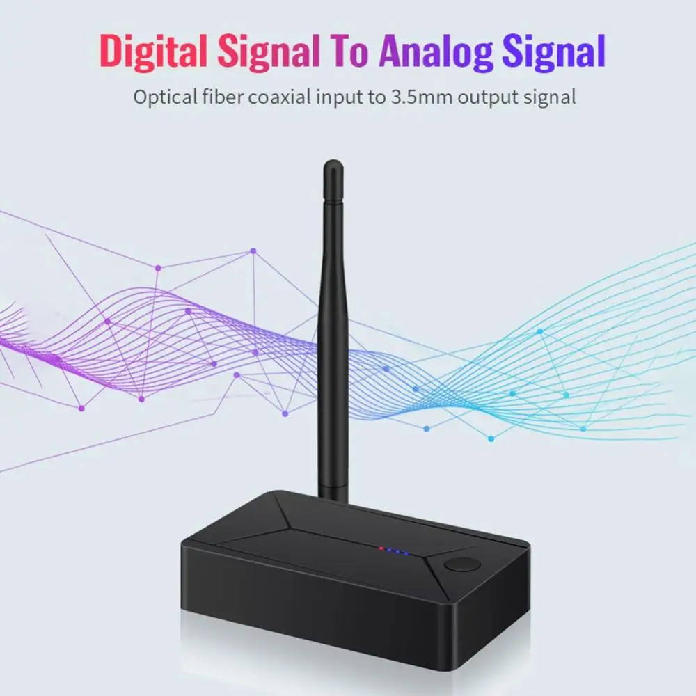 Bluetooth 5 0 аудио передатчик 3 мм AUX коаксиальный волоконно-оптический адаптер |