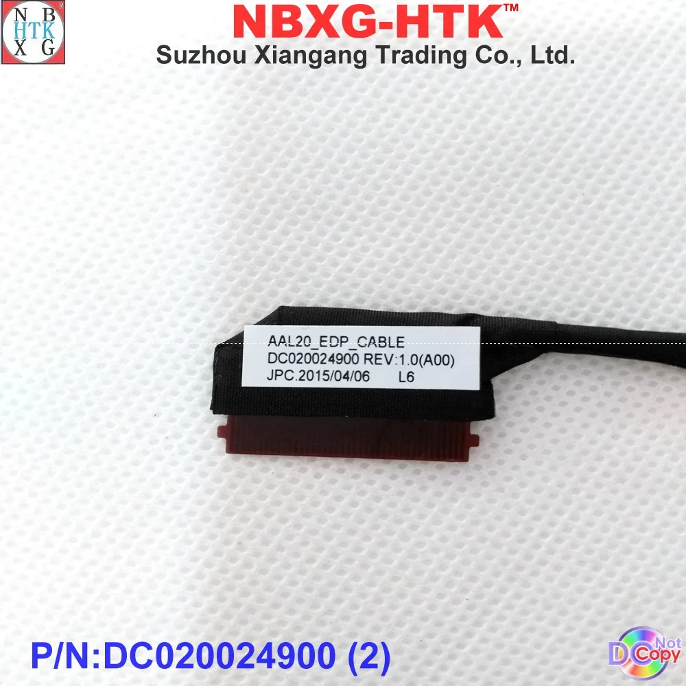 Кабель LVDS со светодиодной подсветкой для ноутбука Dell 5558 3558 5555 15-5000 5551 40-контактный