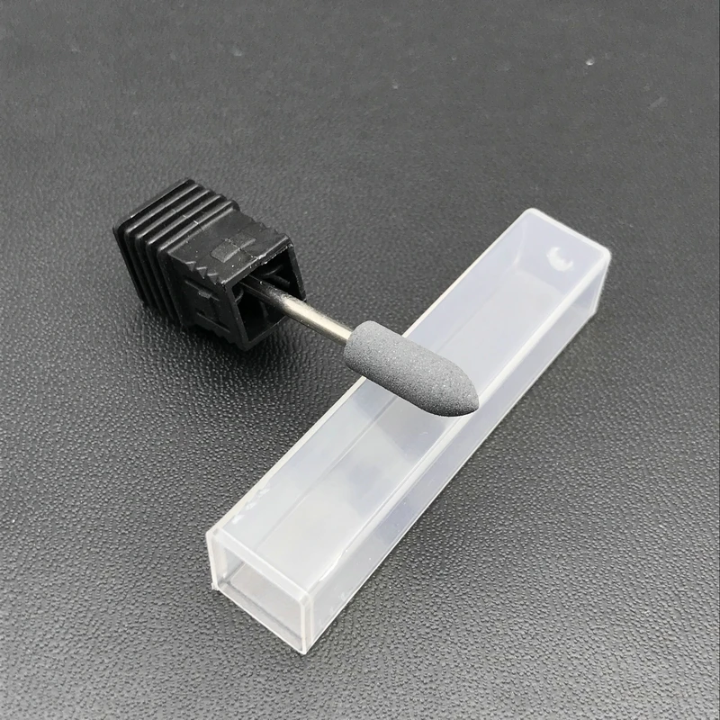 1 шт. футболка с длинными пуля голова Фрезер для ногтей сверлильный силиконовый