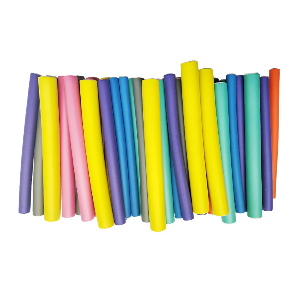 42 шт./компл. волшебный резиновый бигуди для волос инструмент скручивания DIY