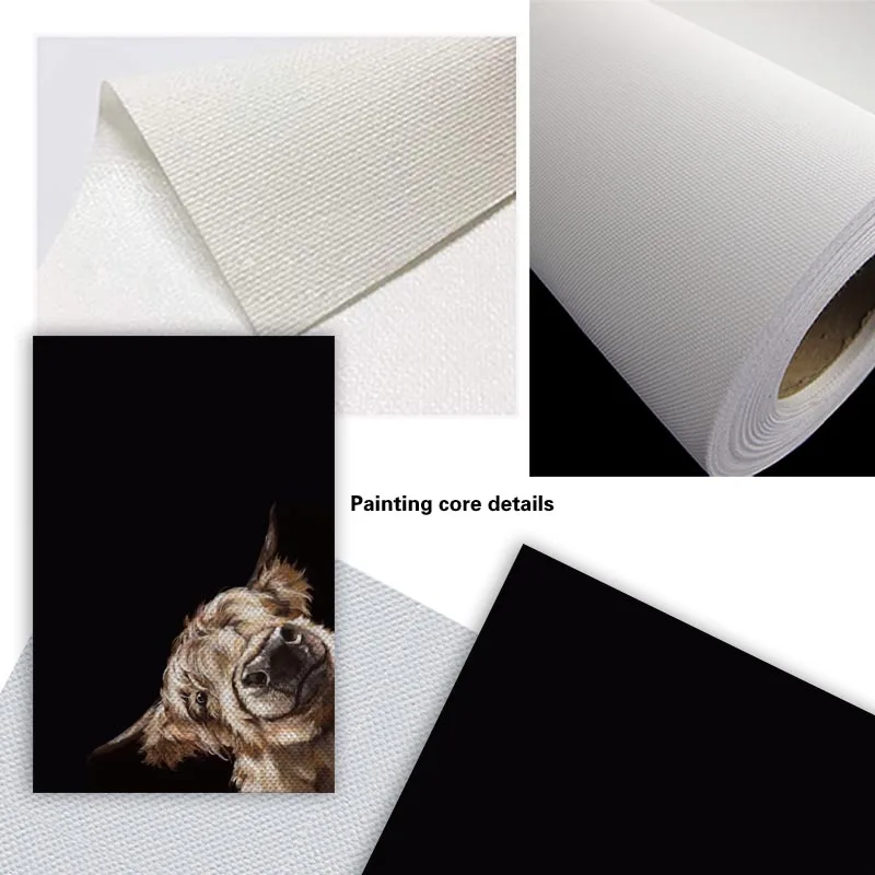 

Poster Prints Highland Cow At Sunset Canvas Oil Painting Art Wall Pictures Home Decor No Frame