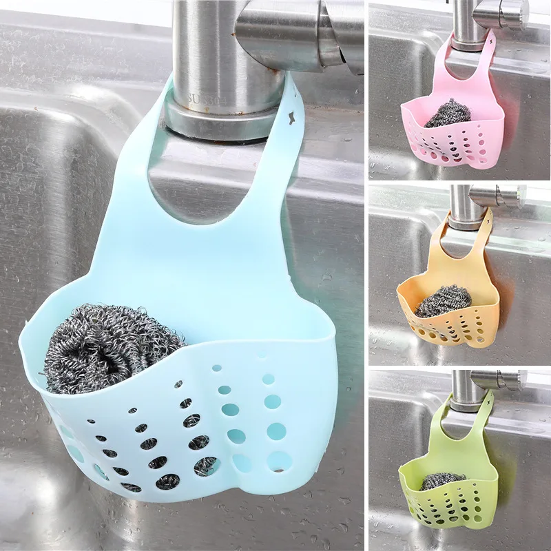 

Kitchen Organizer Sponge Soap Rack, Silicone Drain Rack, Storage Basket, Bathroom Faucet Rack, Kitchen Sink Accessories