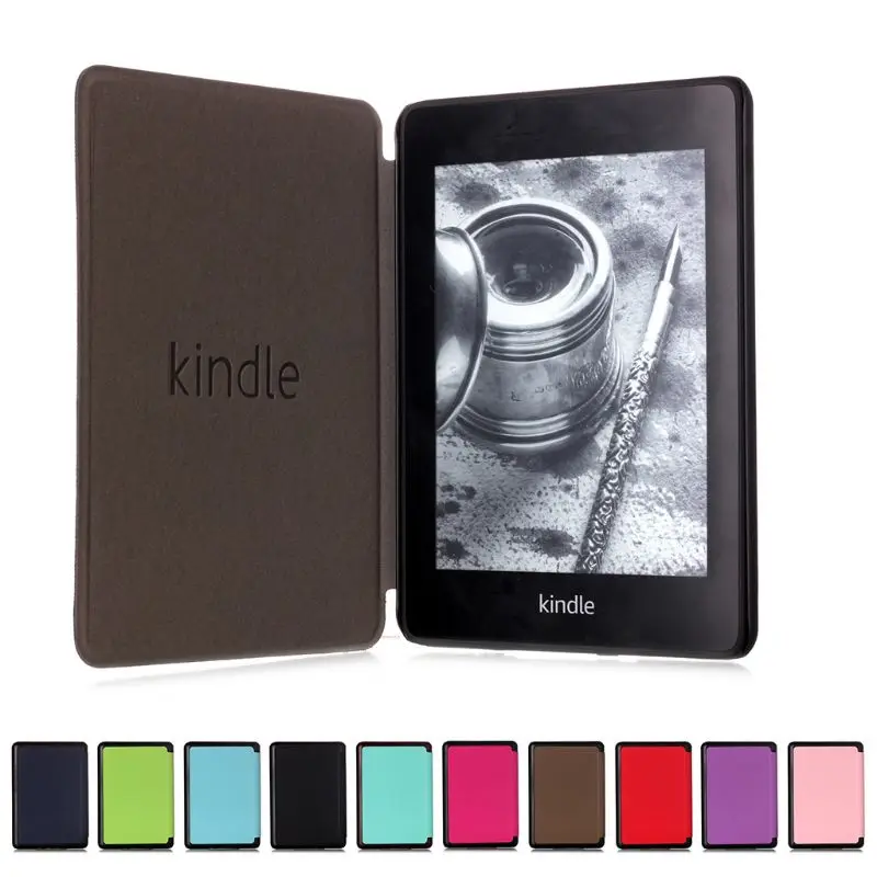 Магнитный умный чехол для Amazon Kindle Paperwhite 4, ультра тонкий чехол для чтения, чехол для Kindle Paperwhite4 с автоматическим пробуждением/спящим режимом