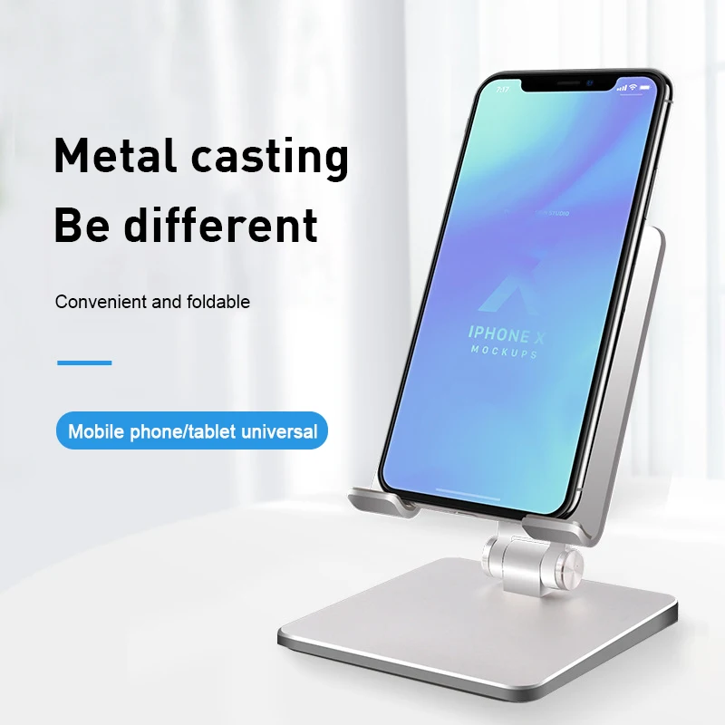 

Tablet Stand Desktop Adjustable Stand Foldable Holder Dock Cradle For iPad Pro 12.9 11 10.2 Air Mini 2020 Samsung Xiaomi Huawei