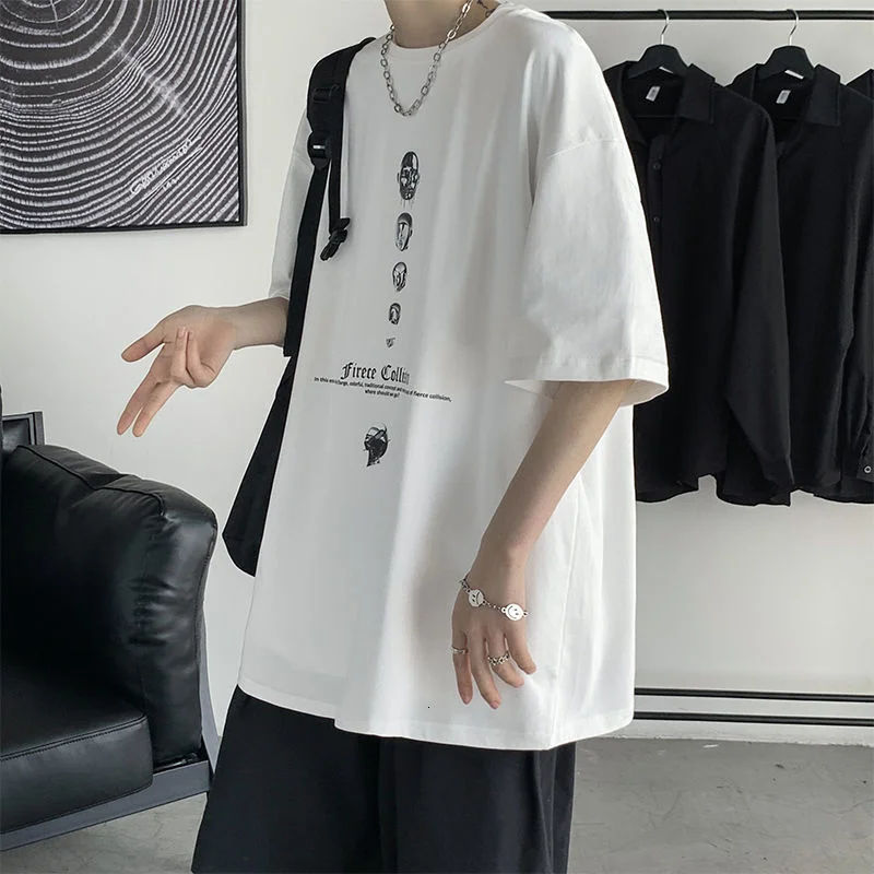 Privathinker Harajuku забавная графическая мужская футболка Летняя повседневная с