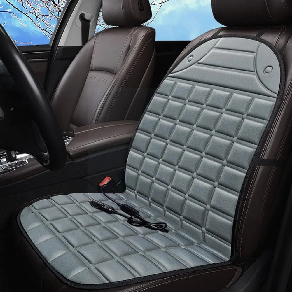 

Car Heated Cushion Cover Heating Electric Car Cover Cushion Winter 12v Warm Hot In Universal Keep Car Z8s4