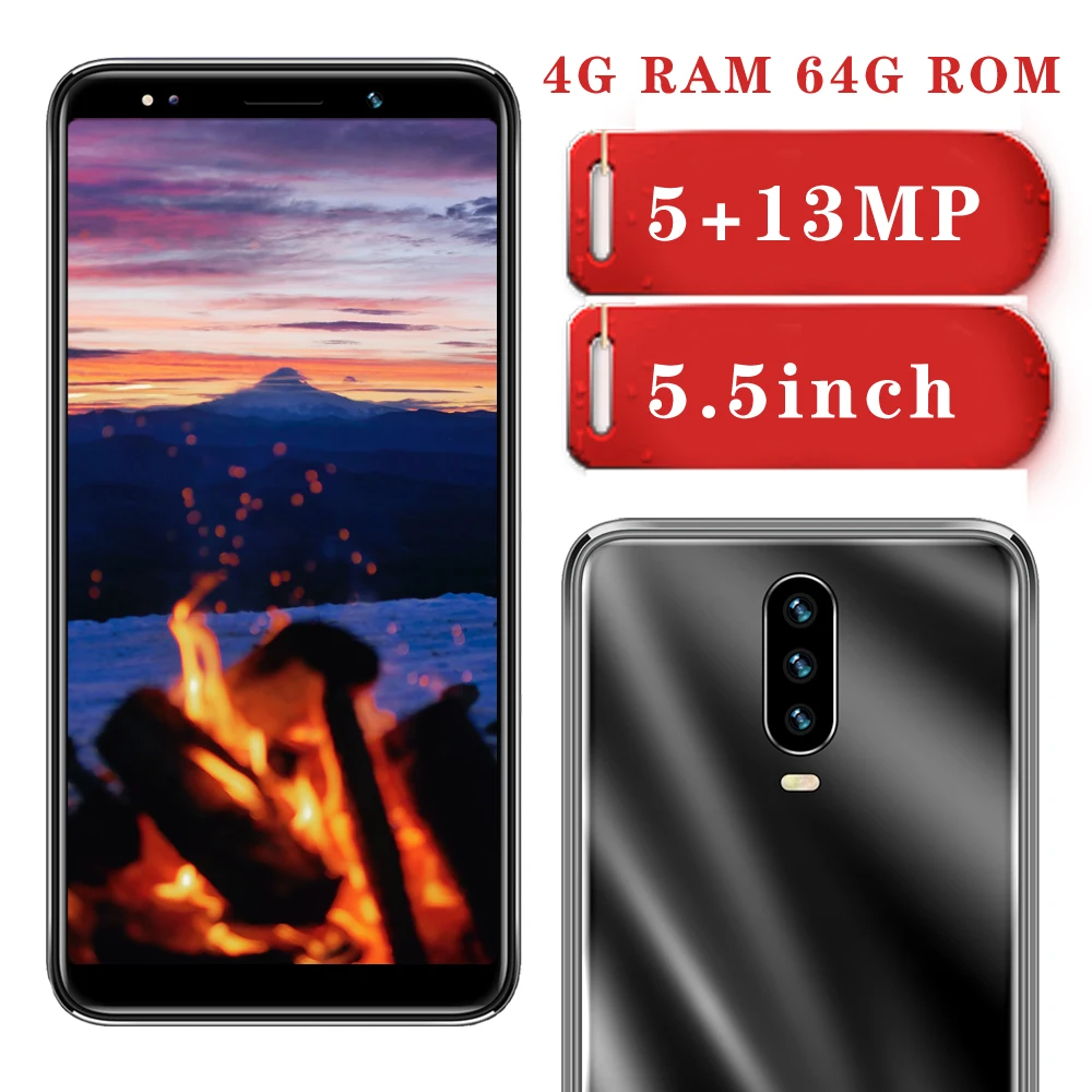 Смартфон глобальная версия P40 мобильный телефон 13 МП 4 Гб ОЗУ 64 ПЗУ 5 дюйма