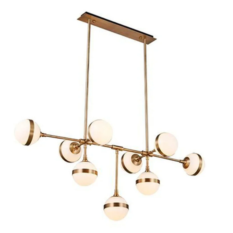 Светодиодная люстра в стиле постмодерн роскошный подвесной светильник виде