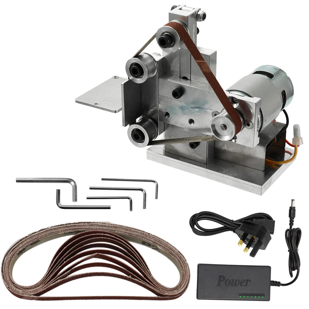 Multifunctional Grinder Mini Electric Belt Sander DIY Polishing Grinding Machine Cutter Edges Sharpener | Инструменты