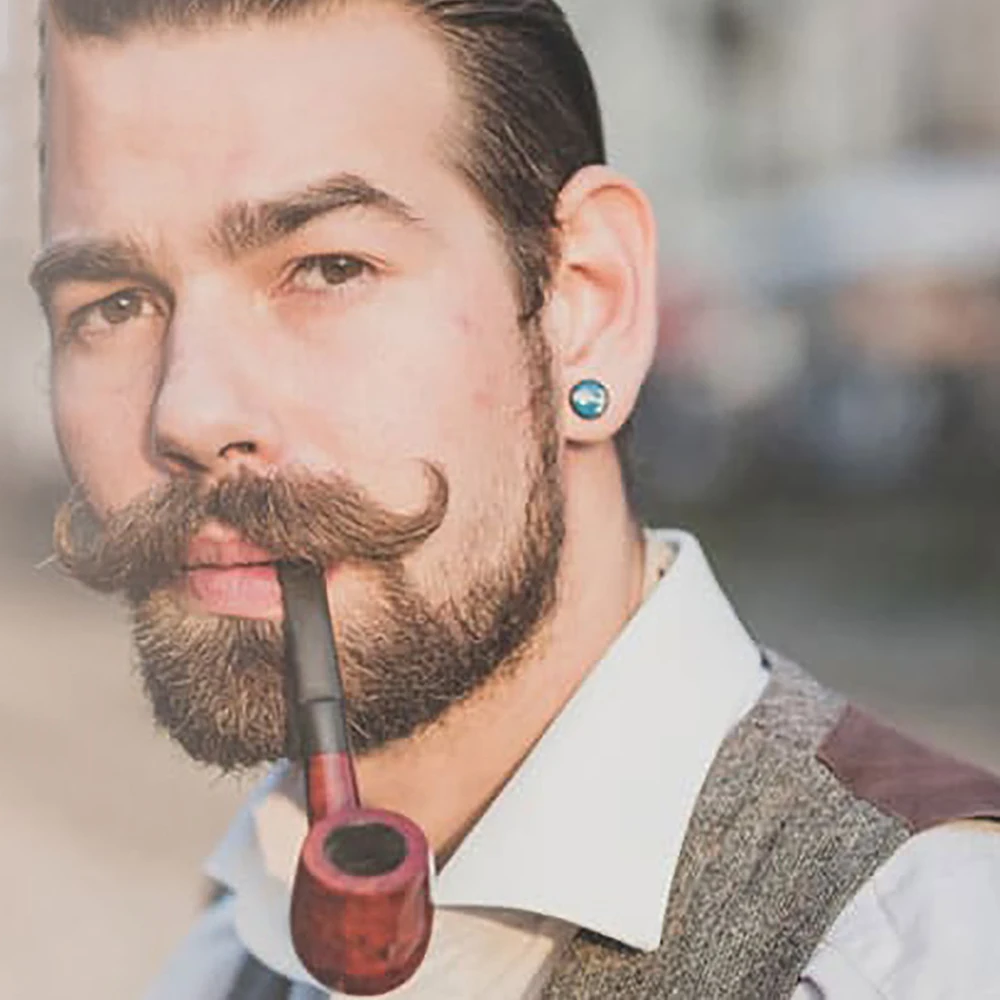 Деревянный силикагелевый руль тренировочные колеса для усов мужчин салонный