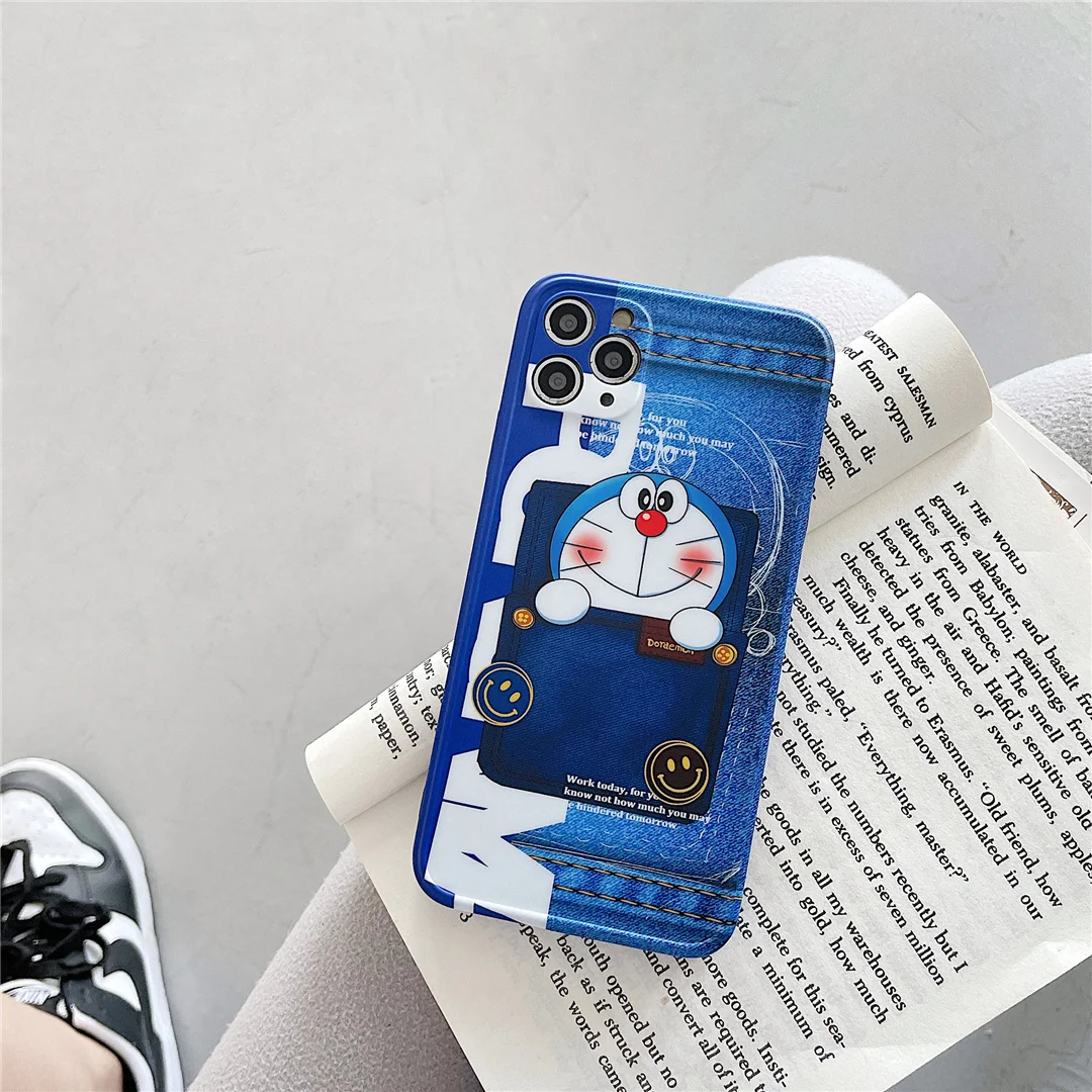 Мультяшный Doraemon смешной Humor Nobita чехол для телефона iPhone 12 11 Pro X XS Max XR 7 8 Plus чехлы |