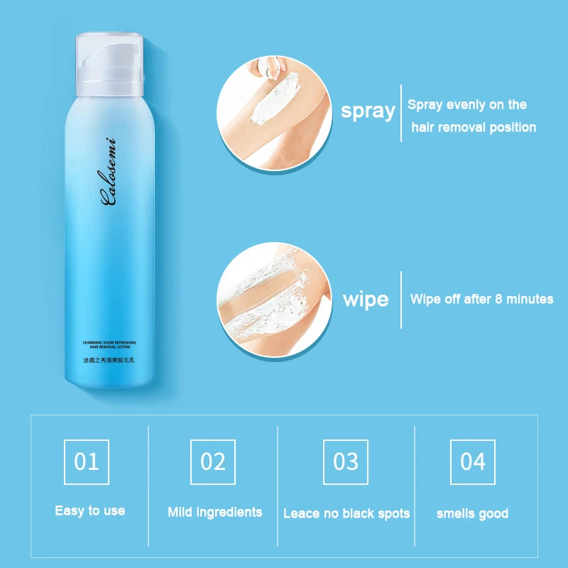 Искусственная подмышка для рук лица тела ног спрей удаления волос мужчин женщин