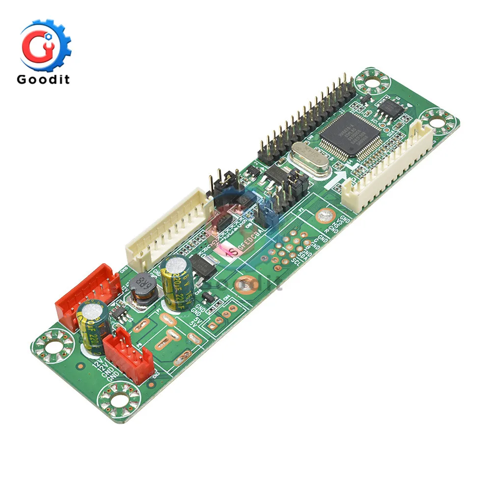 _ V2.0 универсальная плата драйвера с бесплатной программой LVDS ЖК-дисплея