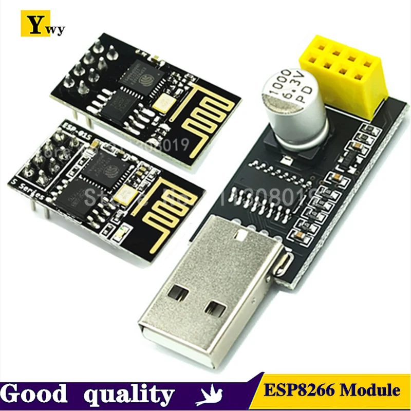 Адаптер программатора ESP01 UART GPIO0, Женский адаптер ESP8266, CH340G USB в ESP8266, последовательный беспроводной модуль для разработки Wi-Fi