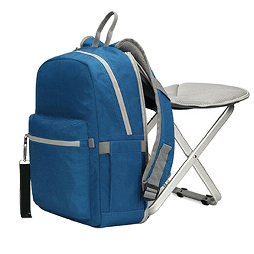 Online Kamp Seyahat Katlanır Sandalye Sırt çantası Dışkı çantası Giyilebilir Su Geçirmez Açık Spor Için JL