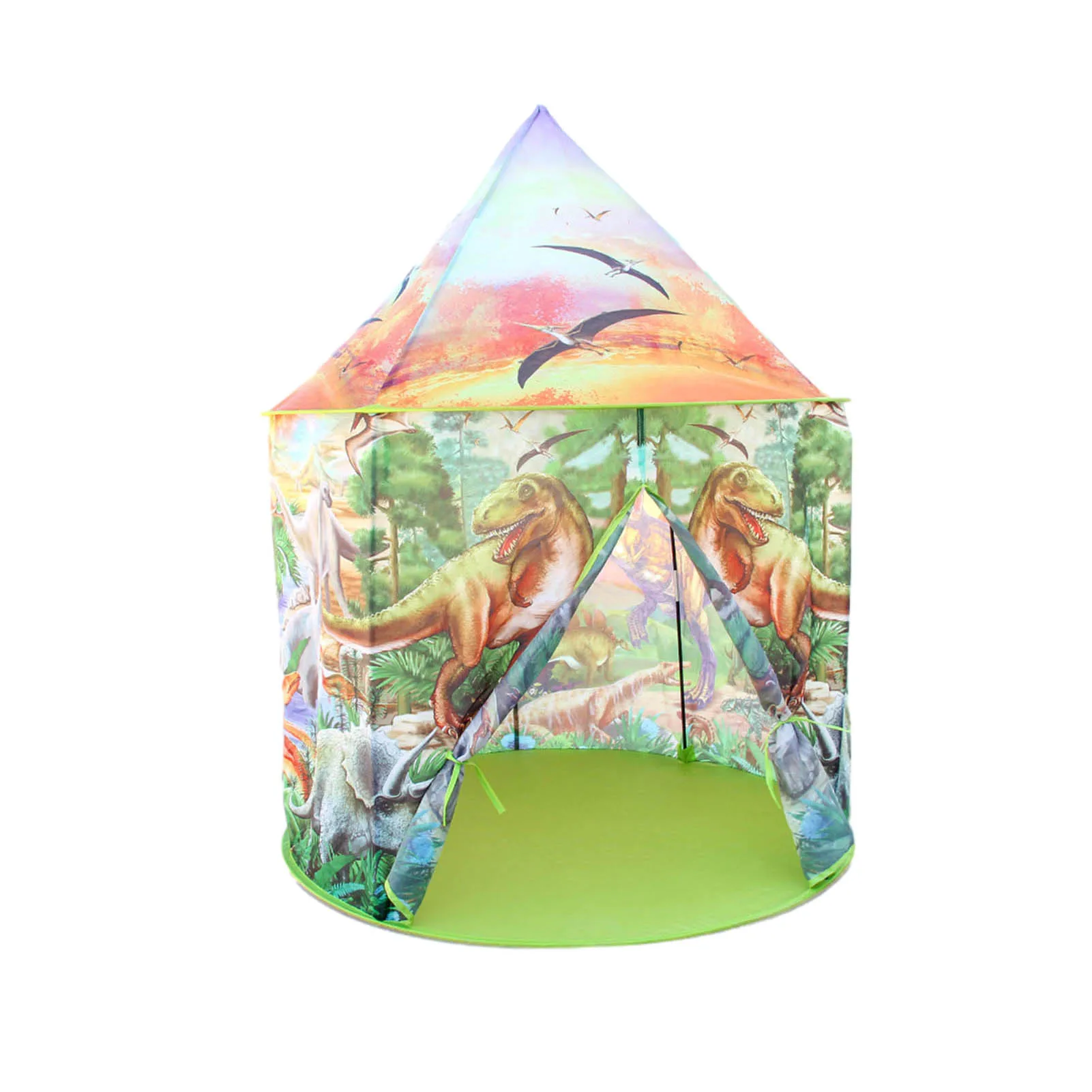 

Dinosaur Kids Play Toys Tent For Children's House Tipi Tents Folding Indoor Garden Playhouse Child Ball Pool Elegantly