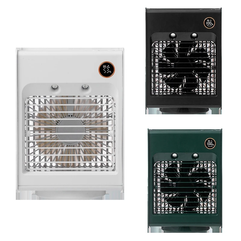 

Мини-вентилятор с водяным охлаждением, настольный USB-вентилятор с удобным дистанционным управлением для дома и офиса