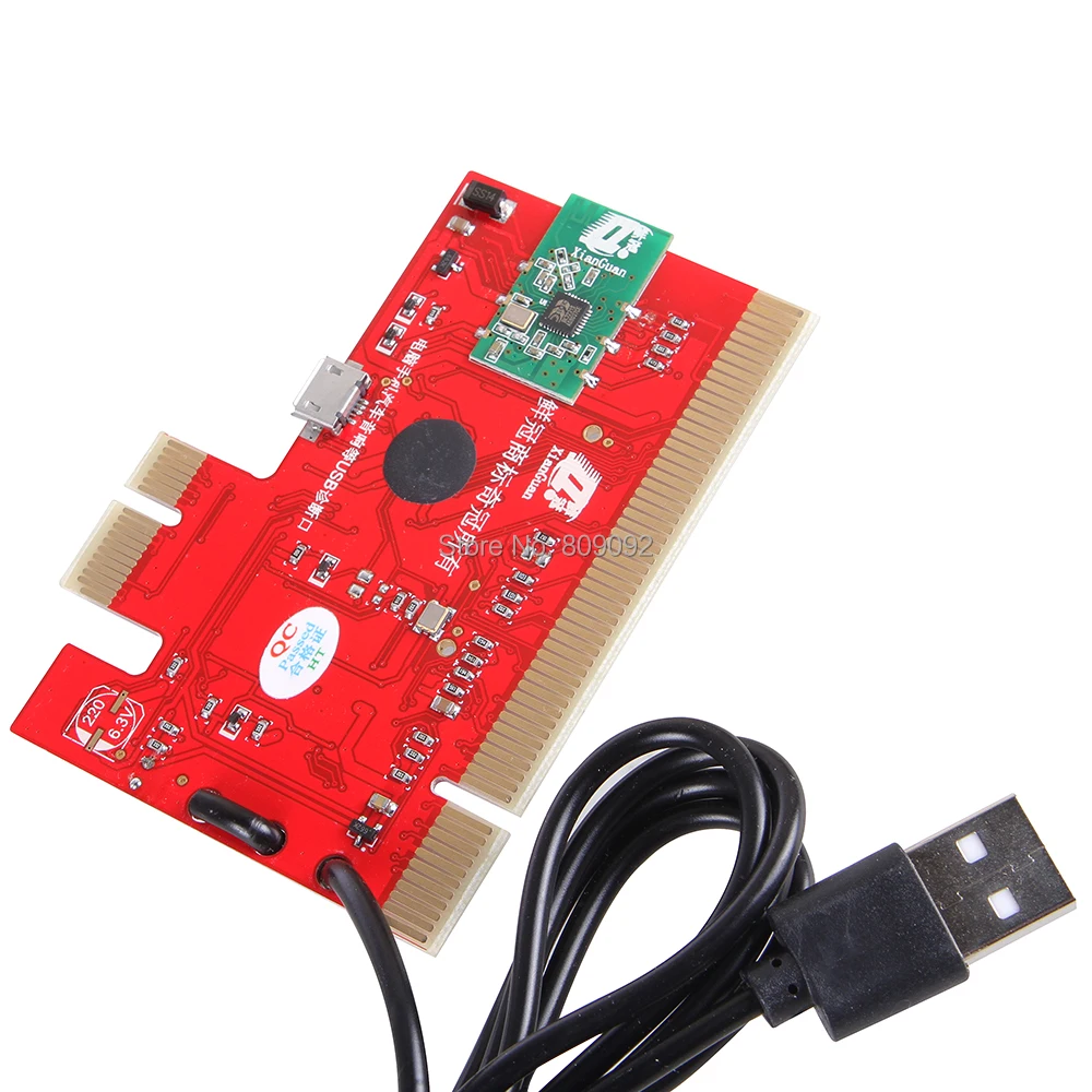 Материнская плата PCI/PCIE/MiniPCIE/LPC/EC диагностический анализатор для компьютера