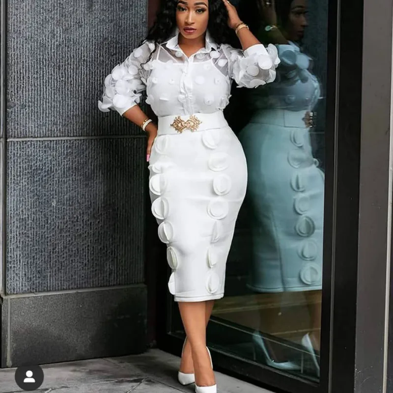 Сексуальное открытое женское платье в горошек v образный вырез рукав три