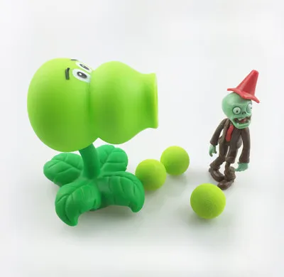 Экшн фигурка зомби Peashooter PVZ 35 видов модель растения игрушка подарки игрушки для