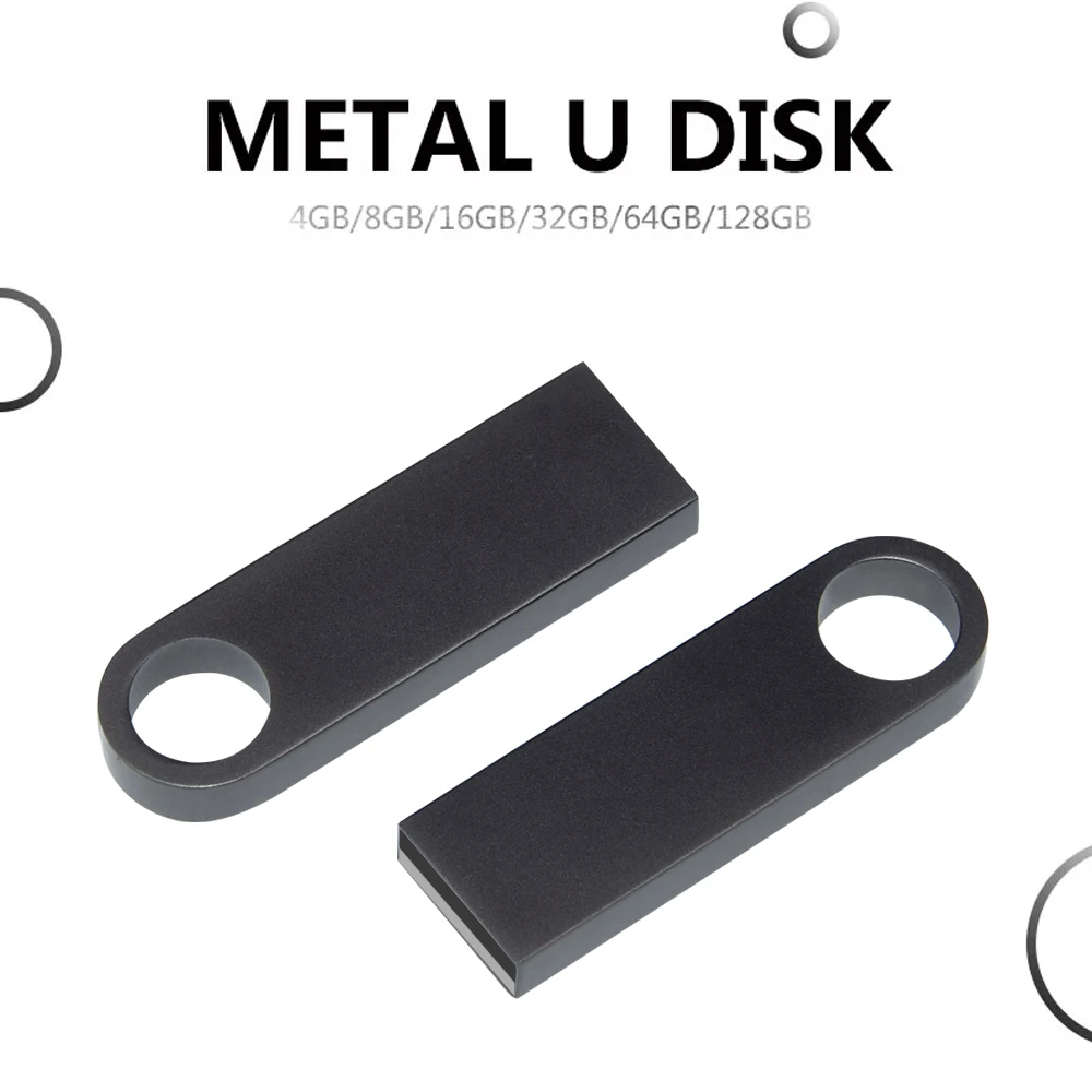 Флеш-накопитель USB 2 0 8/16/32/128 ГБ металлический корпус | Компьютеры и офис