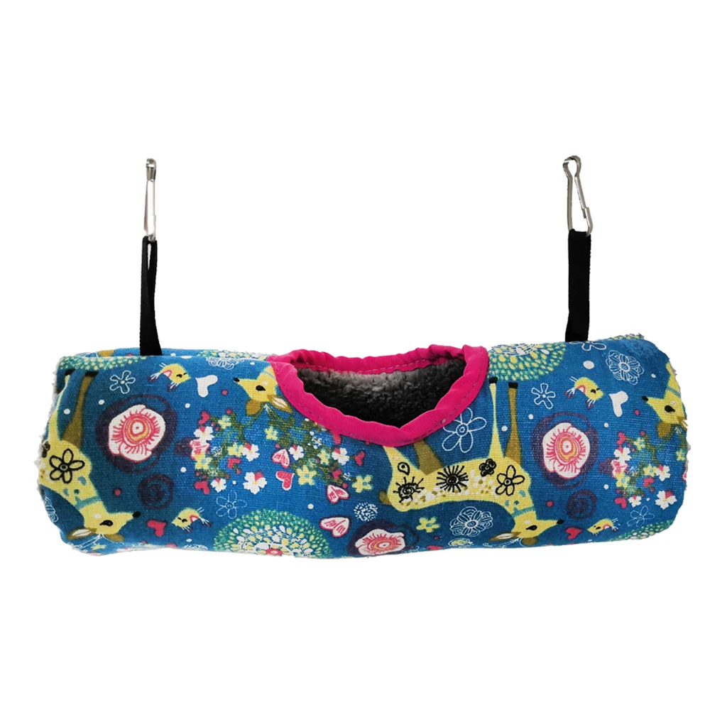 Маленький питомец туннеля игрушечный гамак пещера домик для хомяка сахар планер