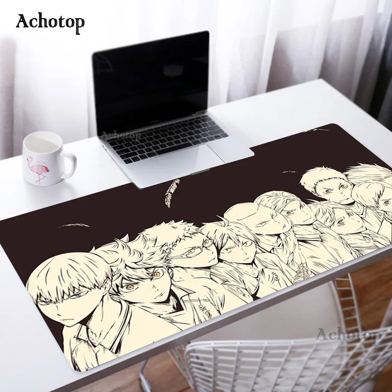 

Sports Anime Hot Popular Japan Anime Gaming Mousepad Comic Haikyuu Hinata Shoyo Volleyball Boy Pattern Pc Computer Mats Desk Mat
