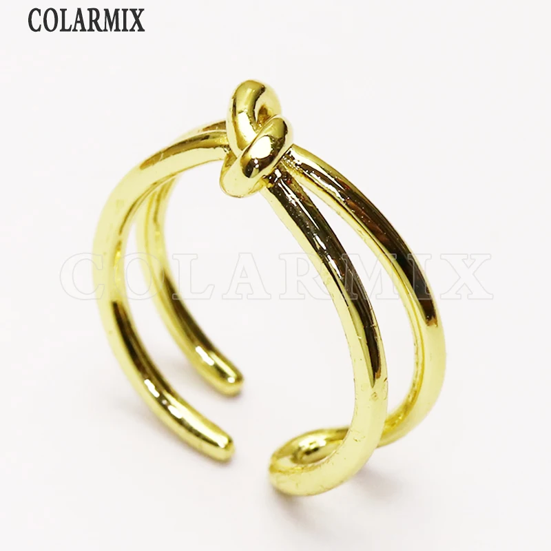 

8 piece Metal rings Open Simple jewelry Rings jewelry rings Gold color rings Gift for women jewelry Gift 51326