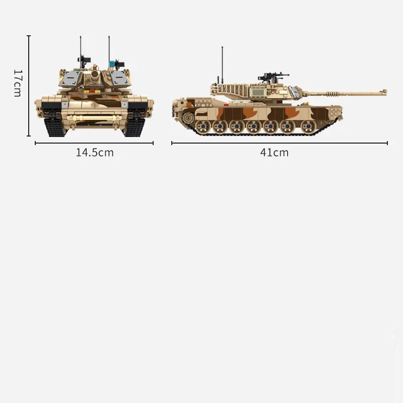 

Military War Weapon M1A2 Main Battle Tank Educational Building Block Brick Children Assemble kids DIY boy Toys Birthday Gifts