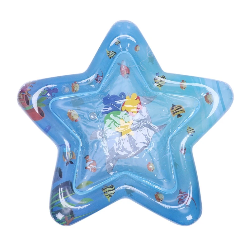 Small Water play mat Детский игровой коврик для малышей, Детский ковер для ползания, детское постельное белье, хлопковый игровой коврик с изображением животных, украшение для детской комнаты, 90 см - Цвет: Small Water play mat