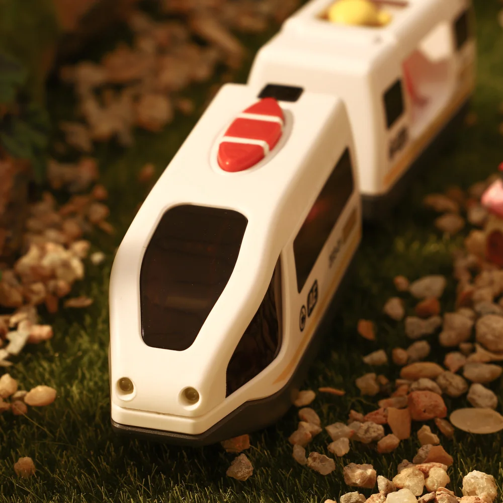 1 шт. электрический игрушечный поезд мини не Батарея забавная модель обучающая