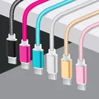 3 м 2 м 1 м USB Type C кабель для Xiaomi Redmi K40 Pro зарядки Type-c 2A Быстрая Зарядка гибкий кабель для зарядного устройства для Poco M3 Pro 5g жила провода для передачи данных