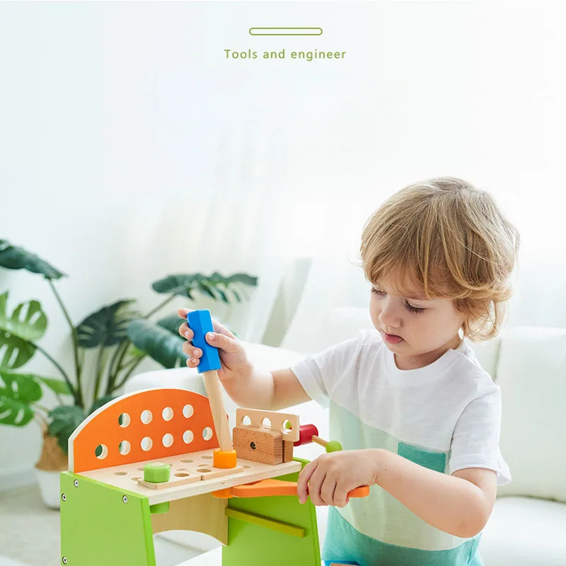 Игрушка Woo детские игрушки набор многофункциональных инструментов из дерева