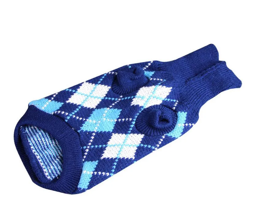 Лидер продаж модный Удобный большой свитер для собаки Милая зимняя одежда