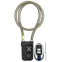 y787r bike lock anti theft security wireless remote control alarm lock 4 digit led