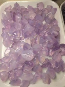 Higt Quality Lavender Quartz 7x9mm Faceted Pear Stone Three Pieces Per Package Standard Szie