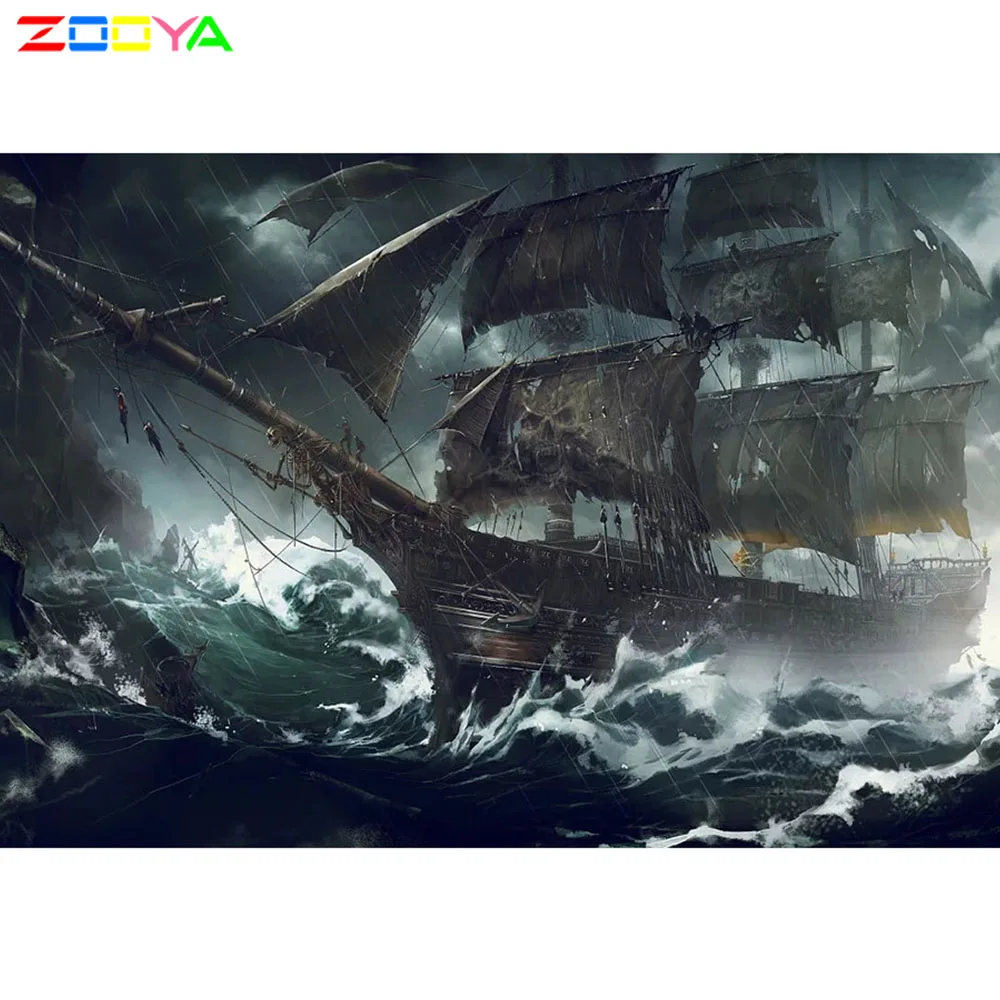 ZH064-8 Полная дрель квадратная 5D алмазная картина Распродажа Алмазная вышивка пейзаж Картина, Алмазная мозаика полный макет домашний декор ZH064 - Цвет: ZH064-8