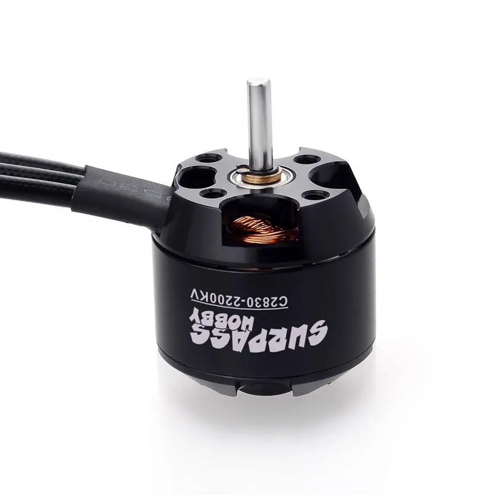 Бесщеточный двигатель Surpass Hobby C2830 2 шт. 750KV 850KV 1000KV 1300kv Outrunner 30A ESC для