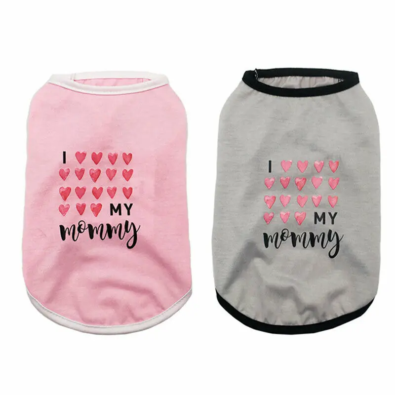 

Fashion Pet Cat Dog Clothes Vest Summer Puppy T Shirt Clothing Small Dog Coat