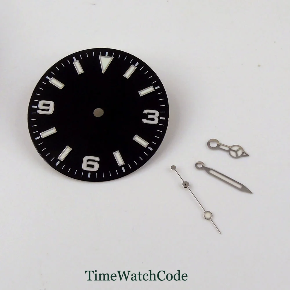 Набор из 40 мм части корпуса часов для автоматического часового механизма NH35 NH36 со