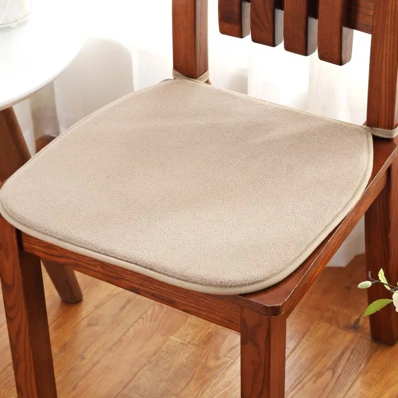 Подушка для стула в форме копыта домашний декор подушка сиденья с подвязкой