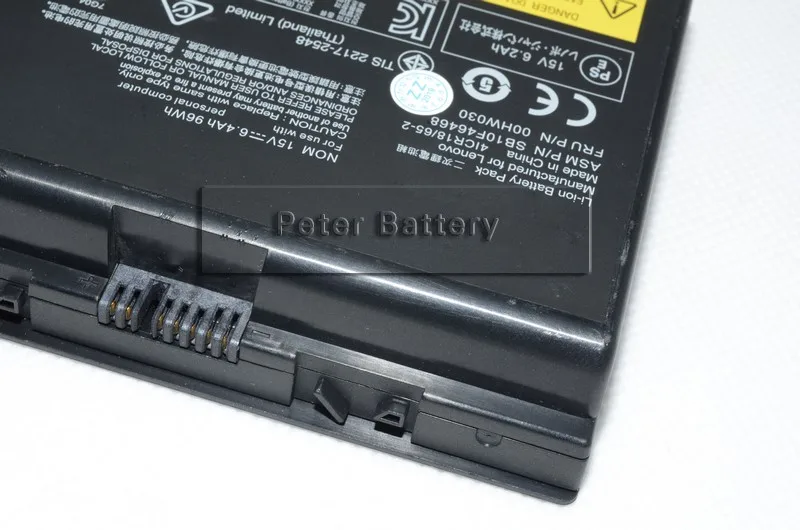 JIGU 15 в 96WH Оригинальный аккумулятор для ноутбука 00HW030 SB10F46468 Lenovo ThinkPad P70